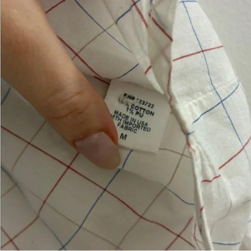 XIRENA CHECKERED BUTTON DOWN SHIRT - image 3